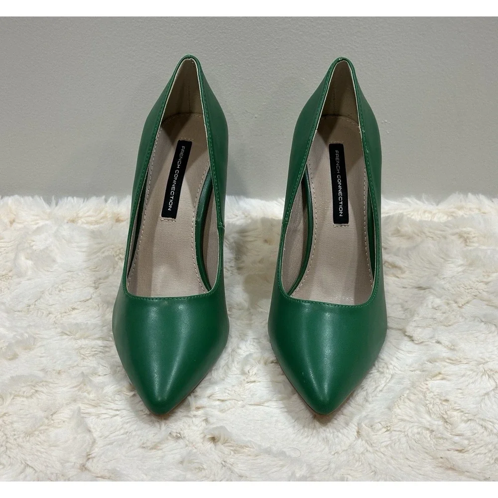 French Connection Womens Sierra Pointed Toe Comfortable Pumps‎ Green Size 7 NWB - Picture 2 of 11